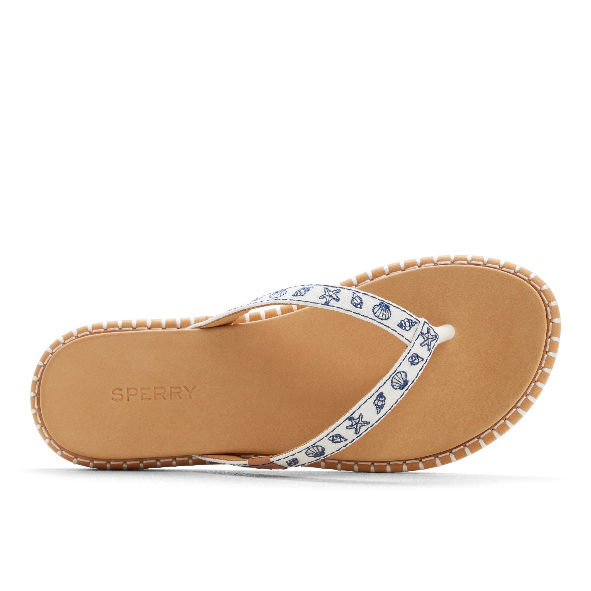 Isla Thong Embroider Sandal - Image 6