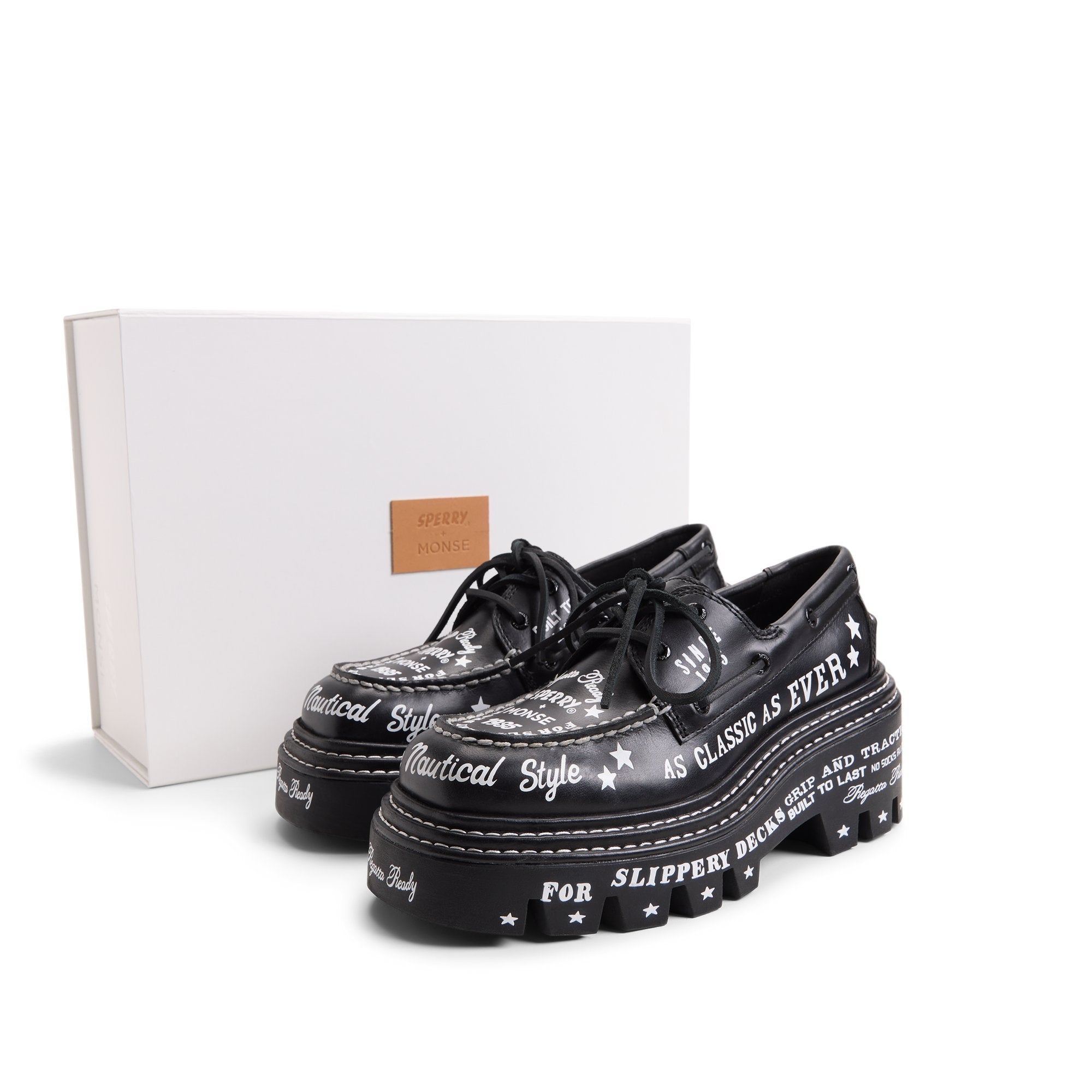 Sperry x MONSE Authentic Originalâ„¢ 2-Eye Lug Boat Shoe - Image 7