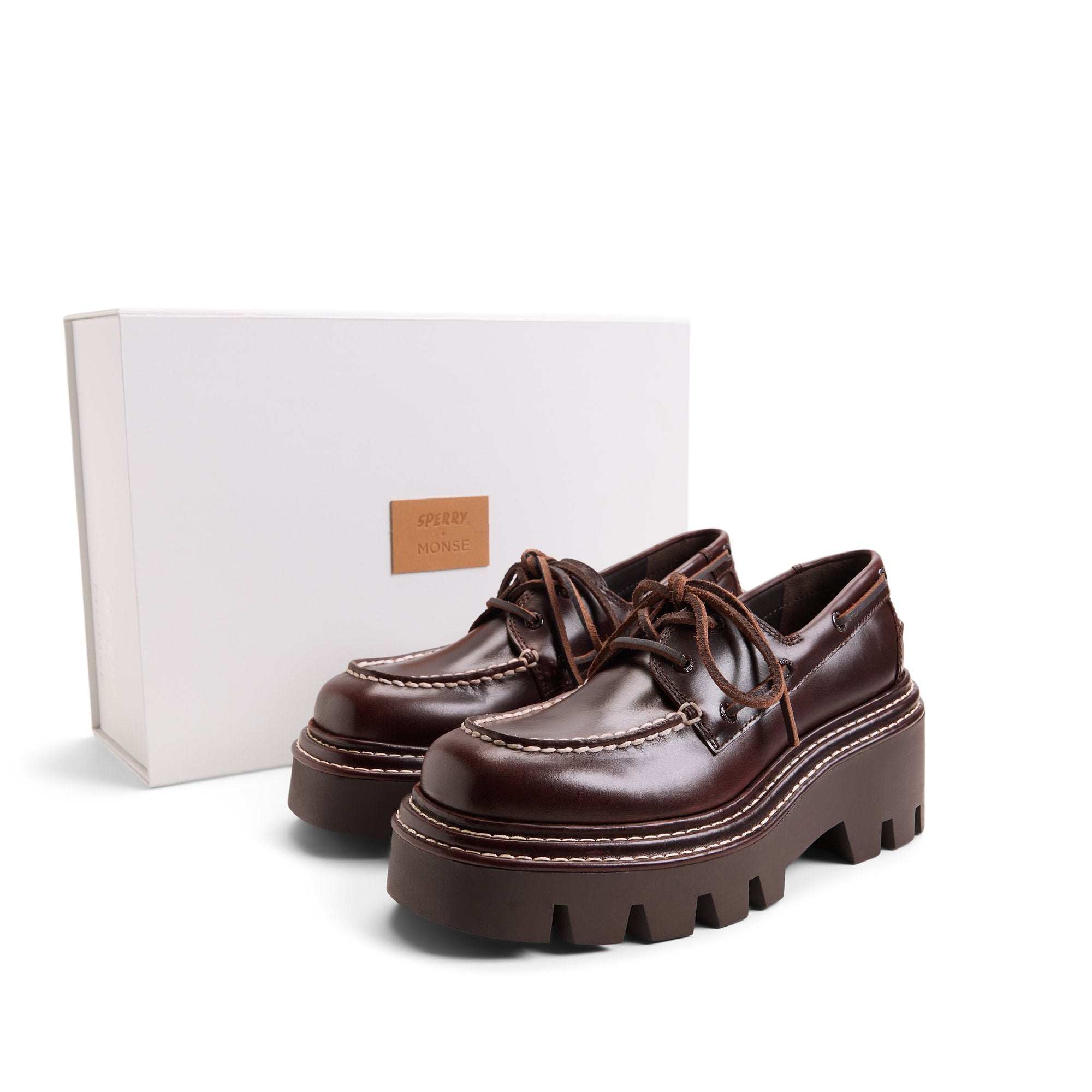 Sperry x MONSE Authentic Originalâ„¢ 2-Eye Lug Boat Shoe - Image 7