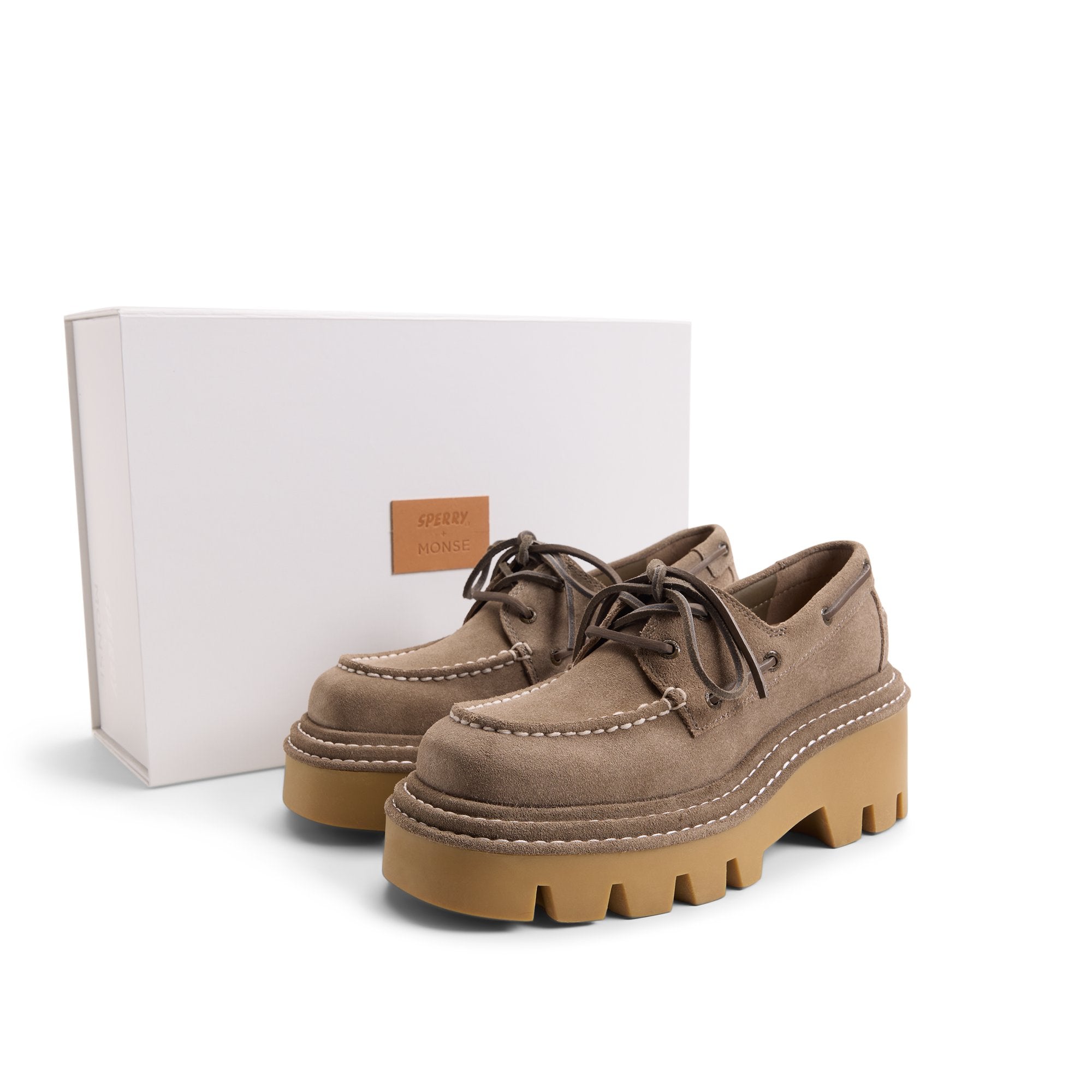 Sperry x MONSE Authentic Originalâ„¢ 2-Eye Lug Boat Shoe - Image 7